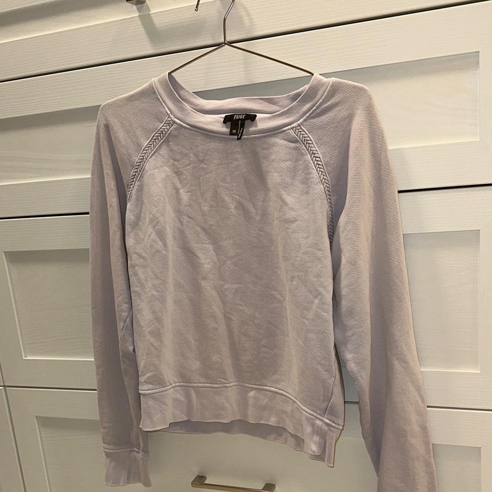 PAIGE Women's Lavender Sweatshirt